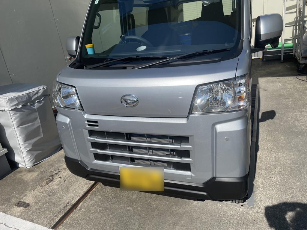 ダイハツ ハイゼットカーゴ フェンダー へこみ