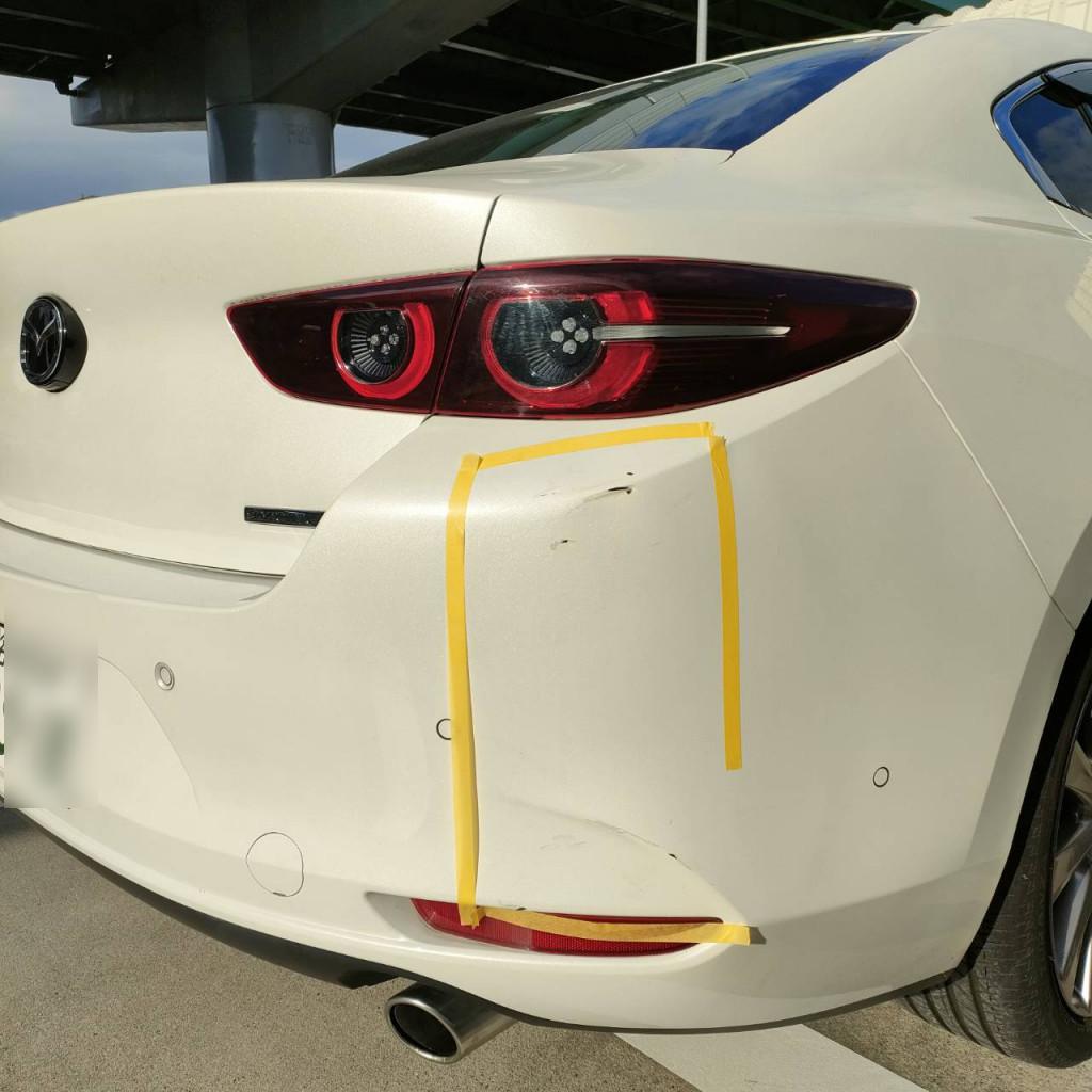  ＭＡＺＤＡ２ エグレ修理前