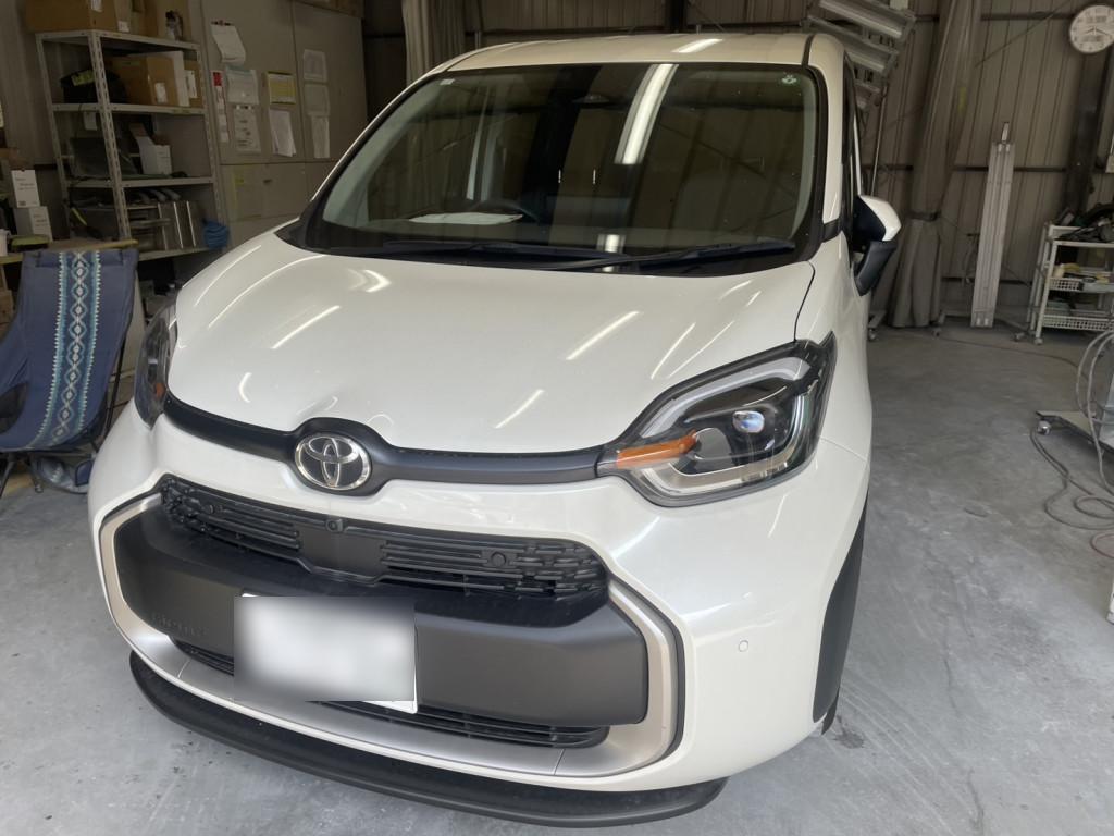 トヨタ シエンタ ドア 線キズ