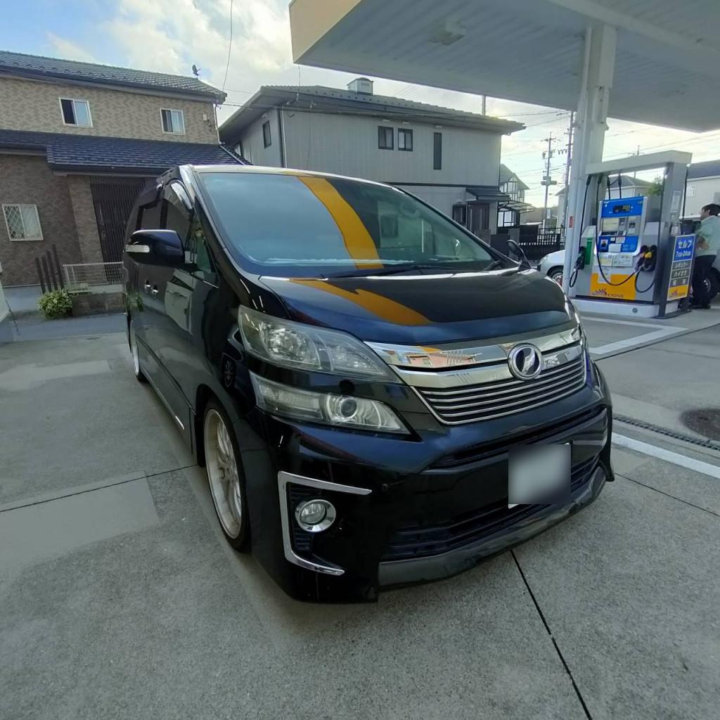 トヨタ ヴェルファイア フェンダー へこみ