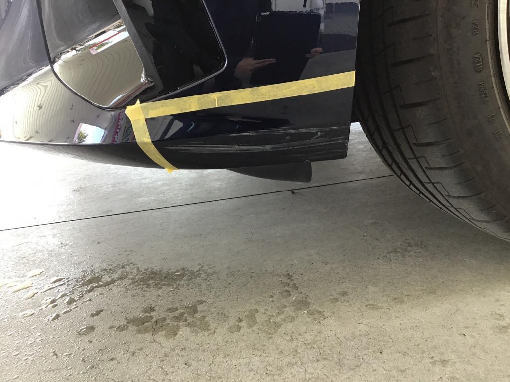  ＢＭＷ　ｉ５ エグレ修理前