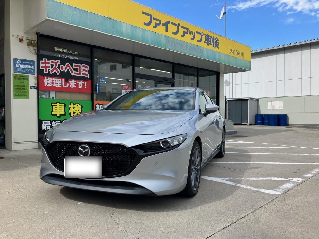 マツダ ＭＡＺＤＡ３　ファストバック バンパー エグレ
