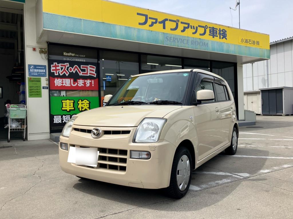マツダ キャロル フェンダー 線キズ