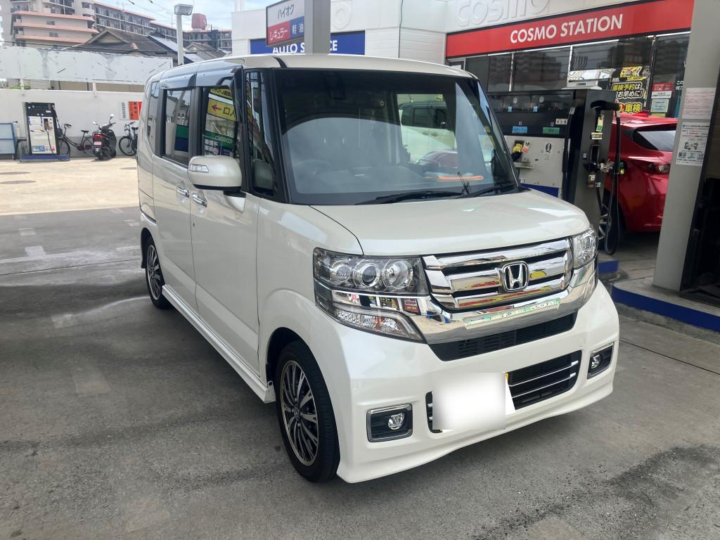 ホンダ Ｎ　ＢＯＸ ドア 線キズ