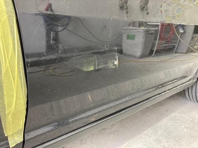  ハスラー へこみ修理前