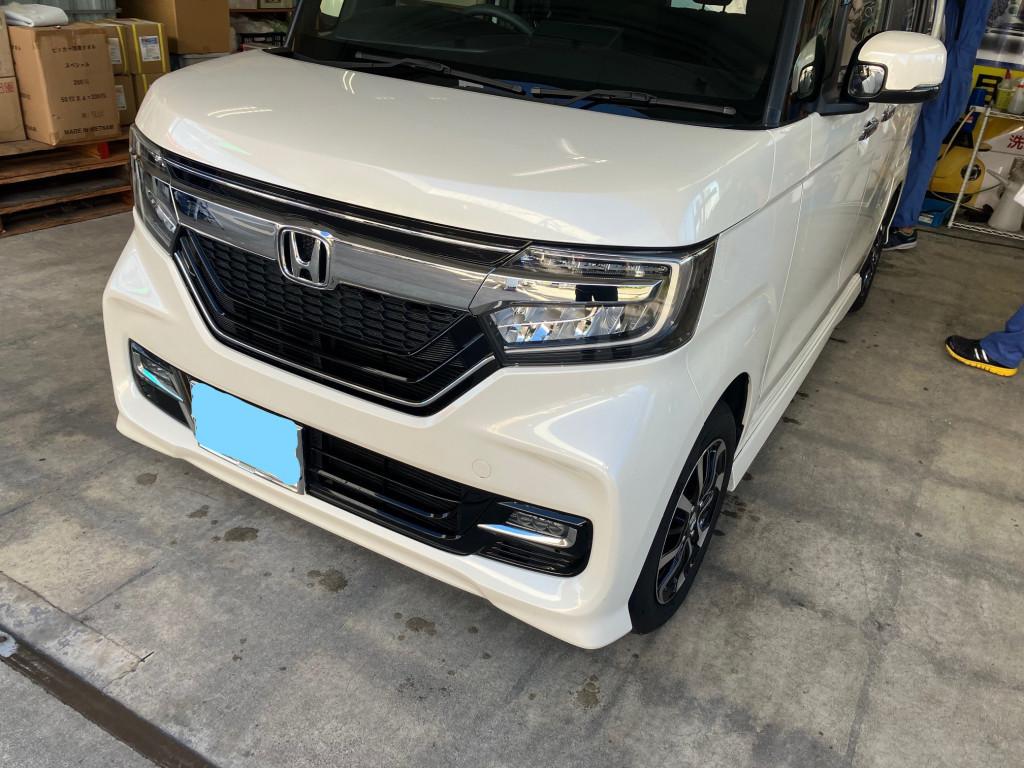 ホンダ Ｎ　ＢＯＸ ドア へこみ