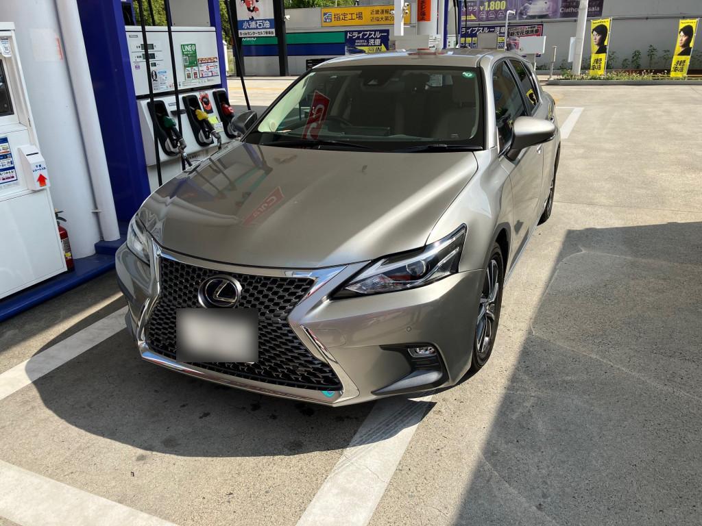  レクサス　ＣＴ２００ｈ エグレ修理後