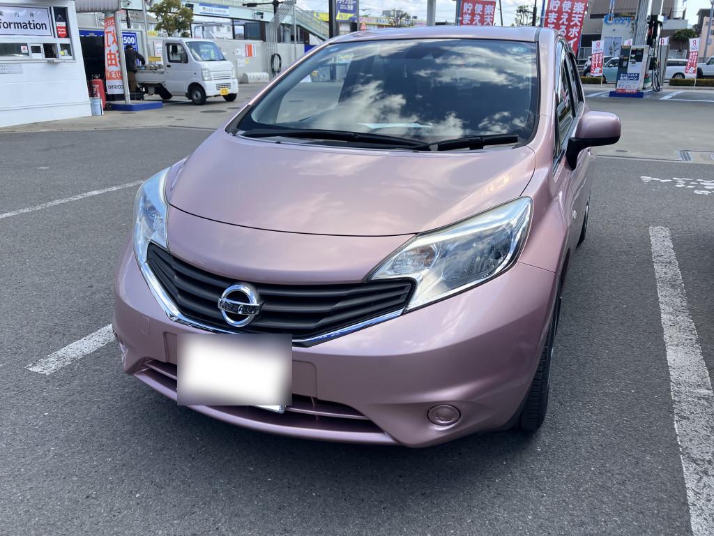 日産 ノート バンパー エグレ