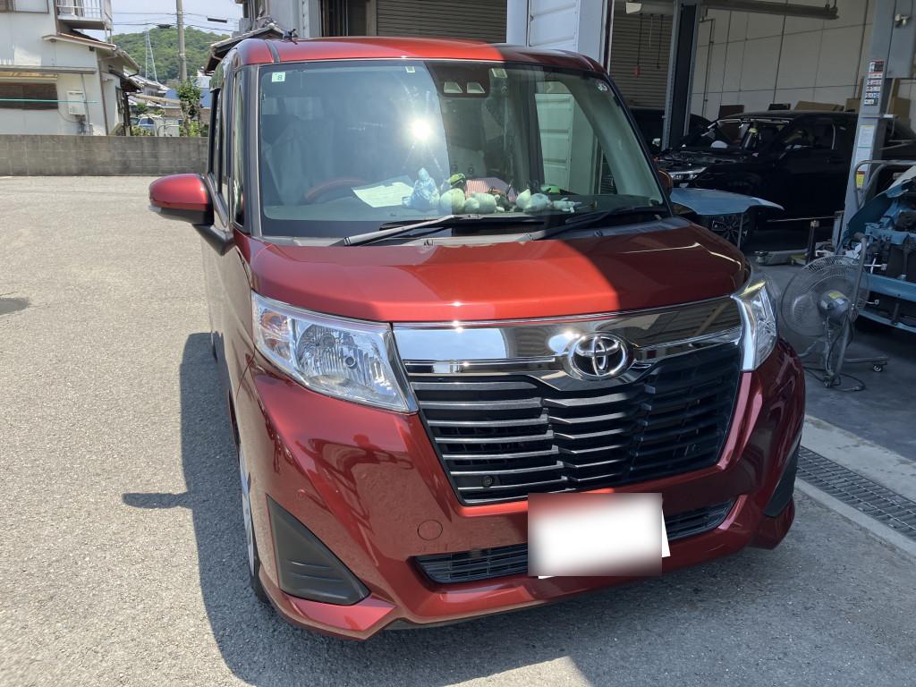 トヨタ ルーミー ドア へこみ
