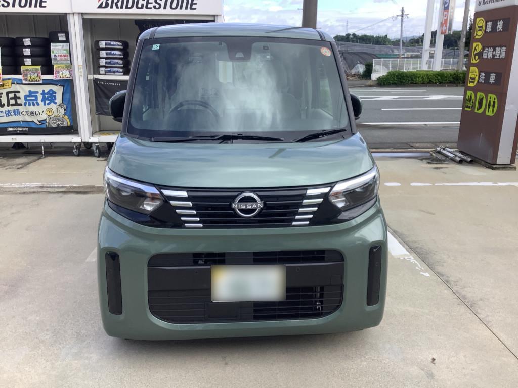 日産 ルークス フェンダー 線キズ
