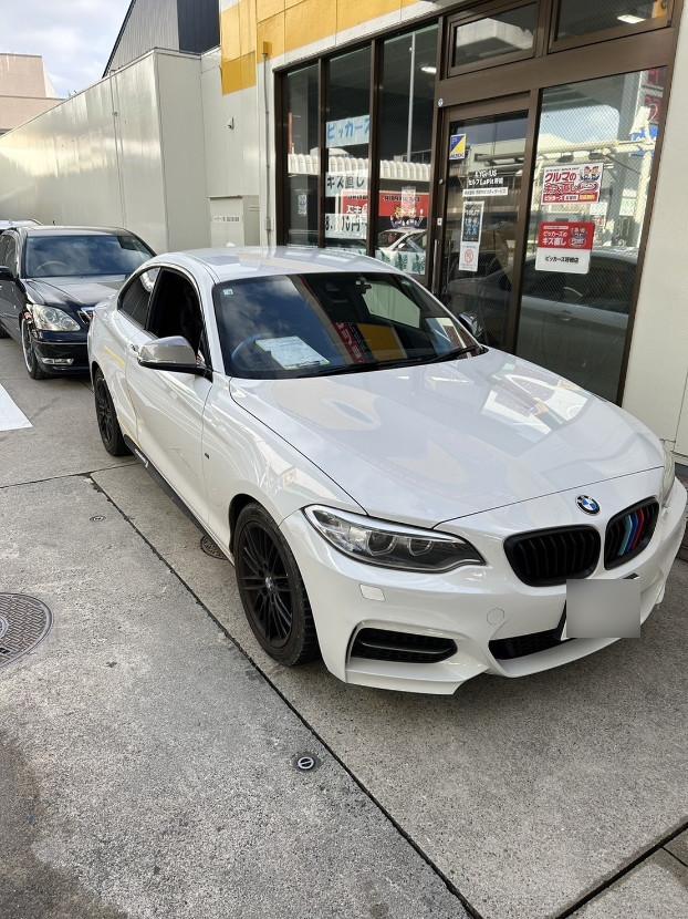 ＢＭＷ ＢＭＷ　２シリーズ フェンダー へこみ