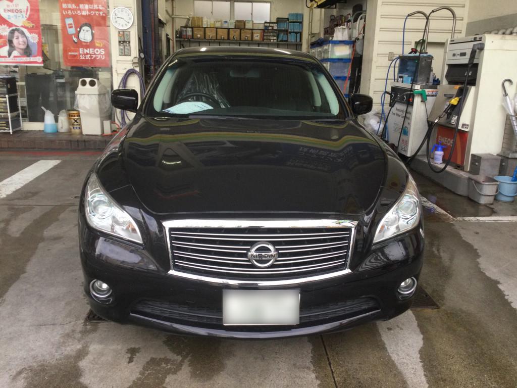 日産 フーガ フェンダー へこみ