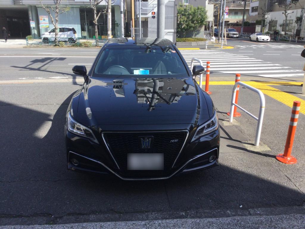 トヨタ クラウン　ハイブリッド ステップ へこみ