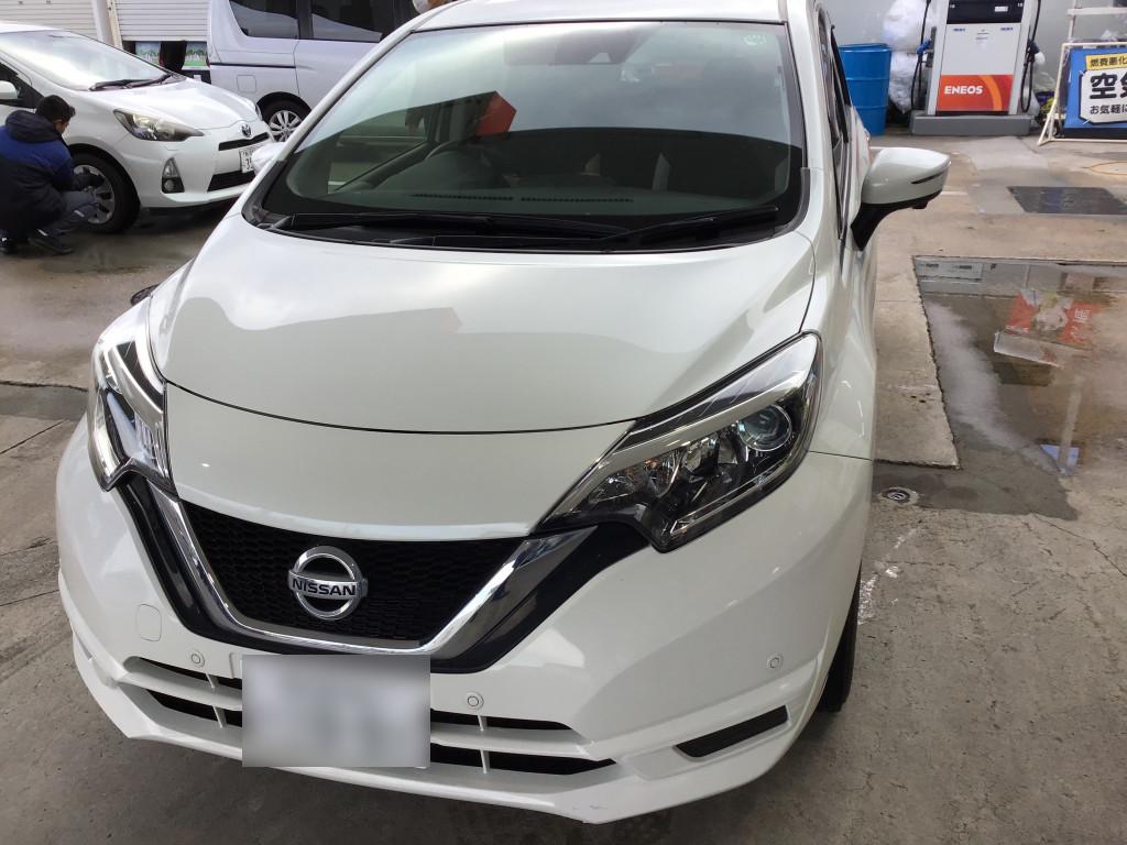 日産 ノート ステップ へこみ