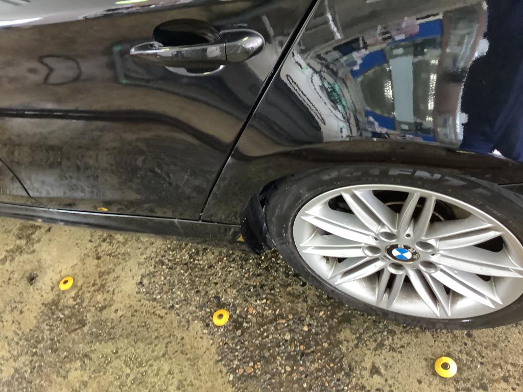  ＢＭＷ　１シリーズ へこみ修理後