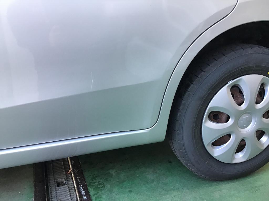  アルト へこみ修理後