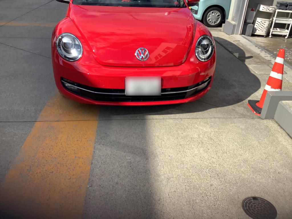 フォルクスワーゲン フォルクスワーゲン　ニュービートル バンパー 線キズ