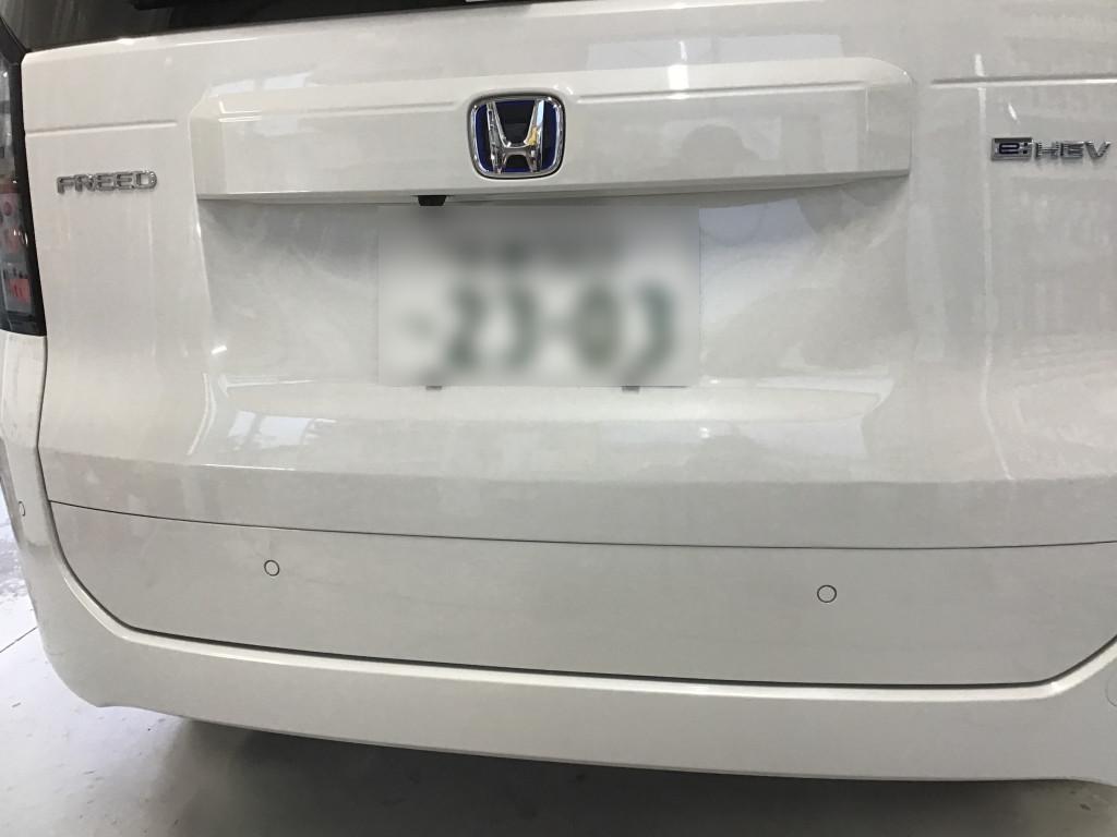  フリード へこみ修理後