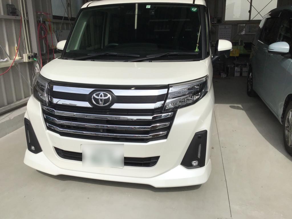 トヨタ ルーミー ドア へこみ