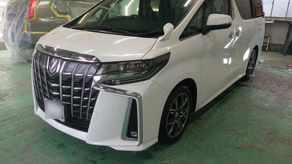 トヨタ アルファード バンパー エグレ