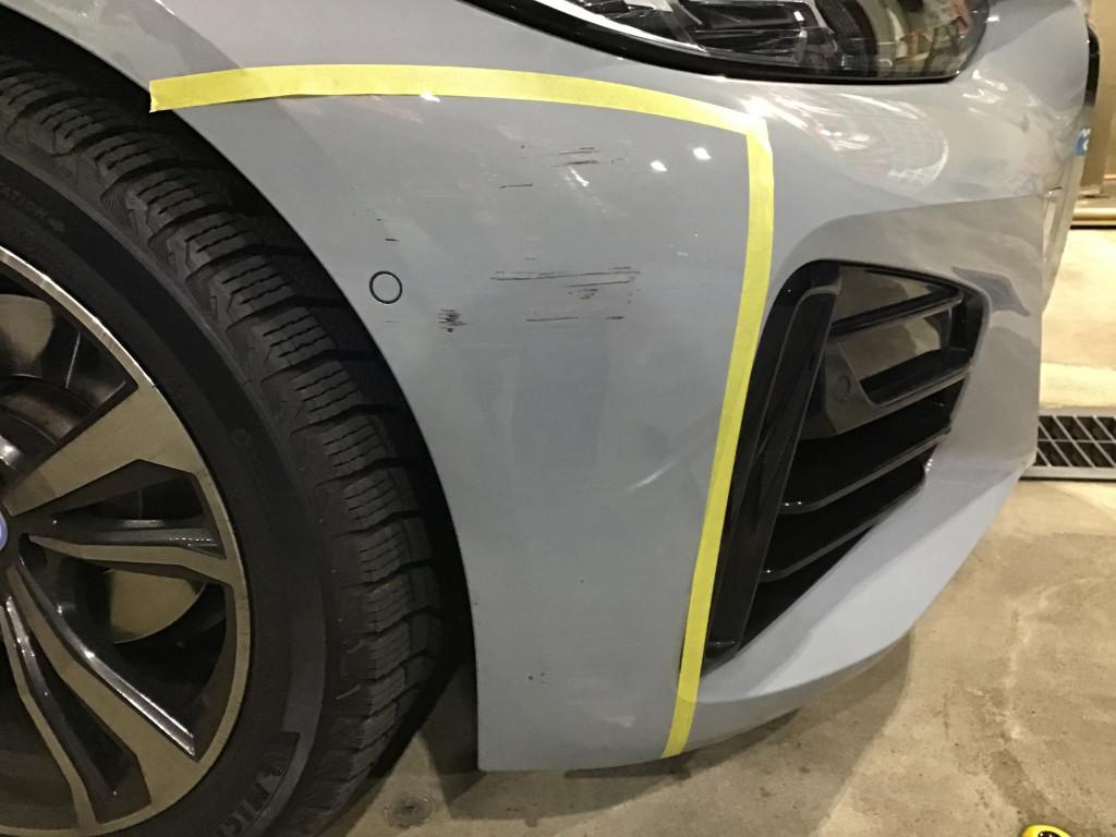  ＢＭＷ　４シリーズ エグレ修理前