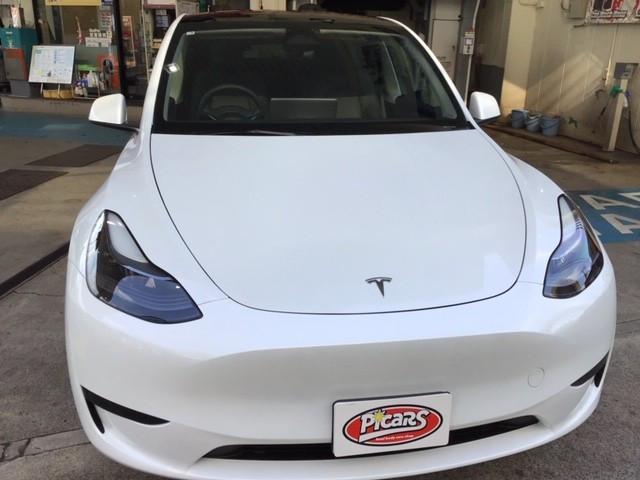 テスラ テスラ　モデルＹ フェンダー へこみ