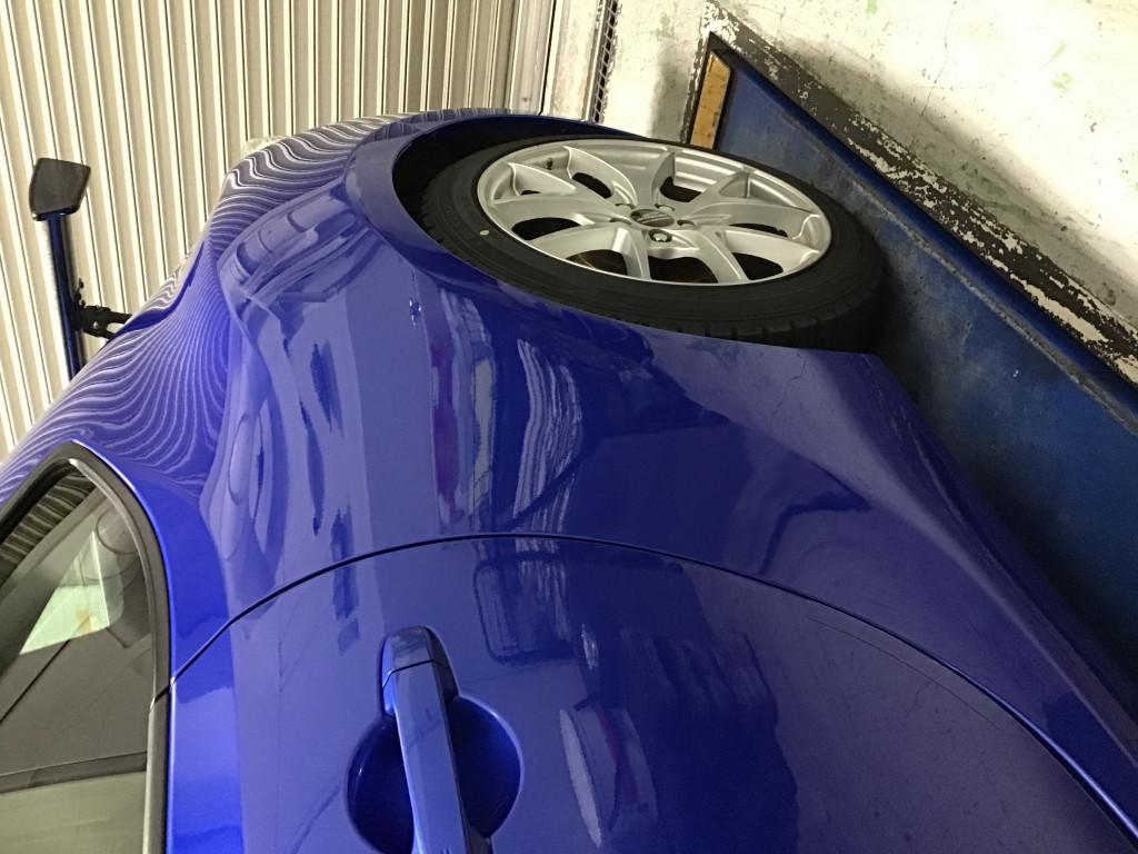  ＢＲＺ へこみ修理後