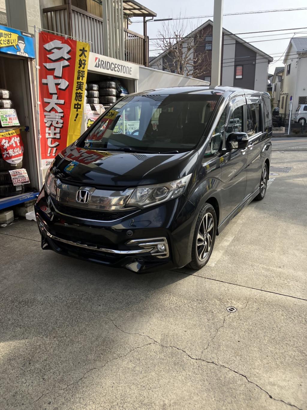 ホンダ ステップワゴン ドア 線キズ
