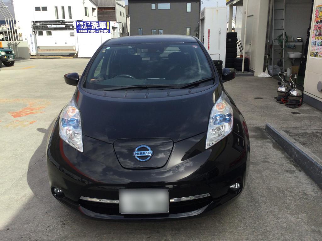 日産 リーフ フェンダー へこみ