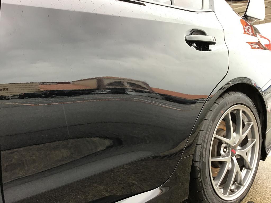  ＷＲＸ　ＳＴＩ へこみ修理後