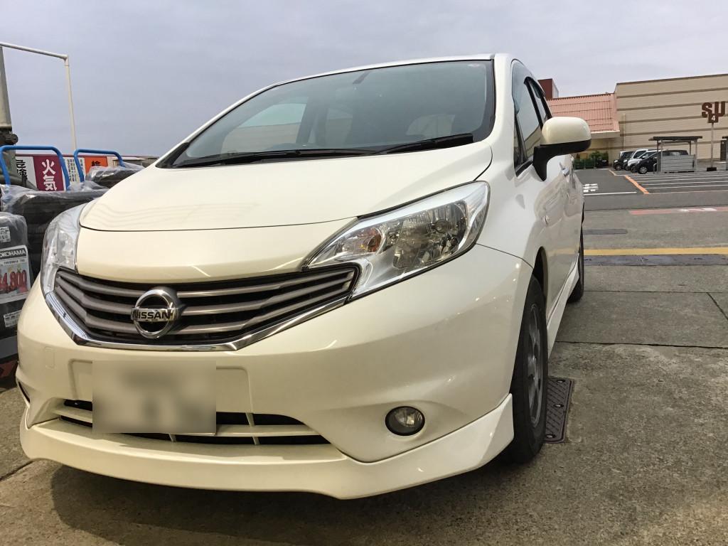 日産 ノート ドア へこみ