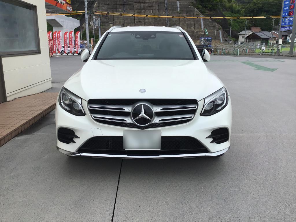  メルセデスベンツ　ＧＬＣクラス へこみ修理後