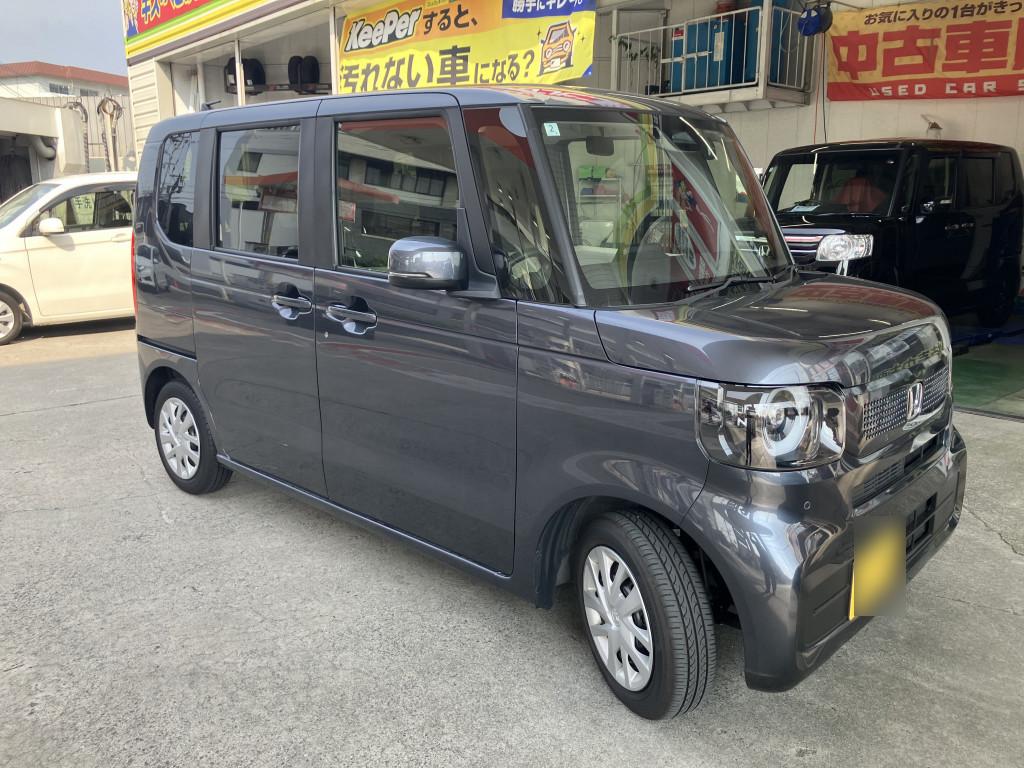 ホンダ Ｎ　ＢＯＸ ドア 線キズ