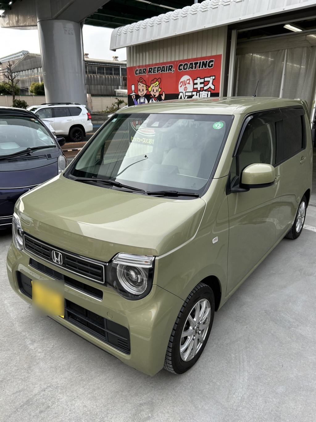 ホンダ Ｎ－ＷＧＮ フェンダー 線キズ
