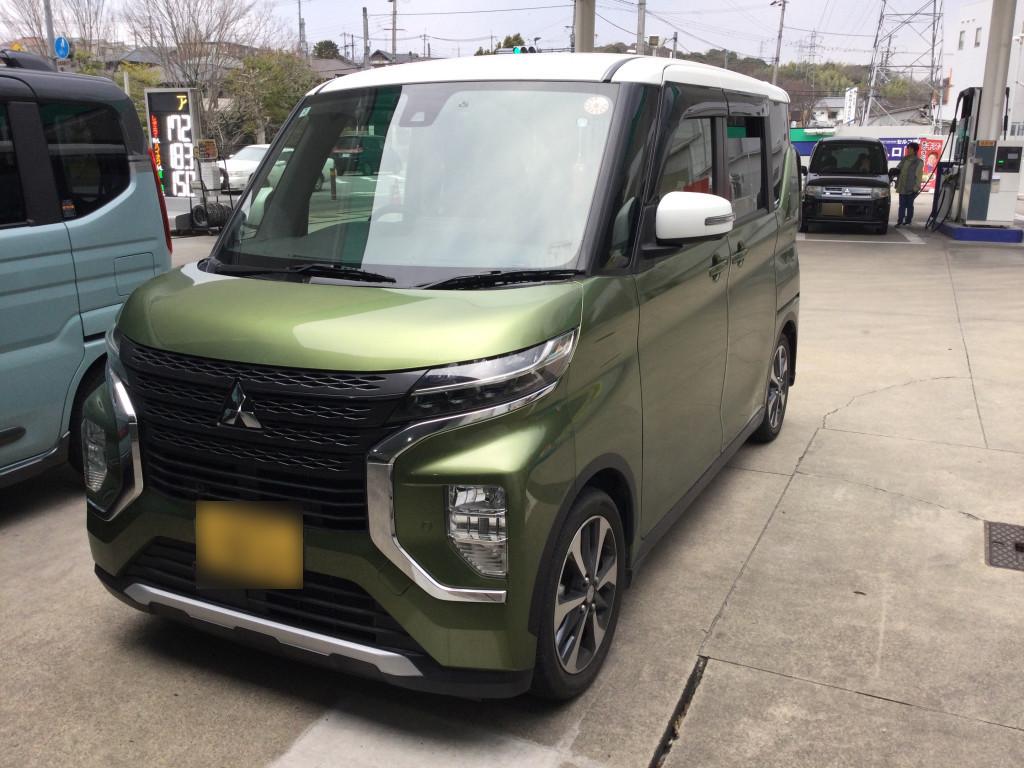 三菱 ｅＫスペース ドア へこみ