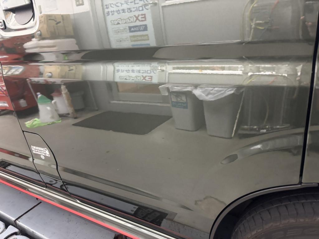  エブリイ へこみ修理後