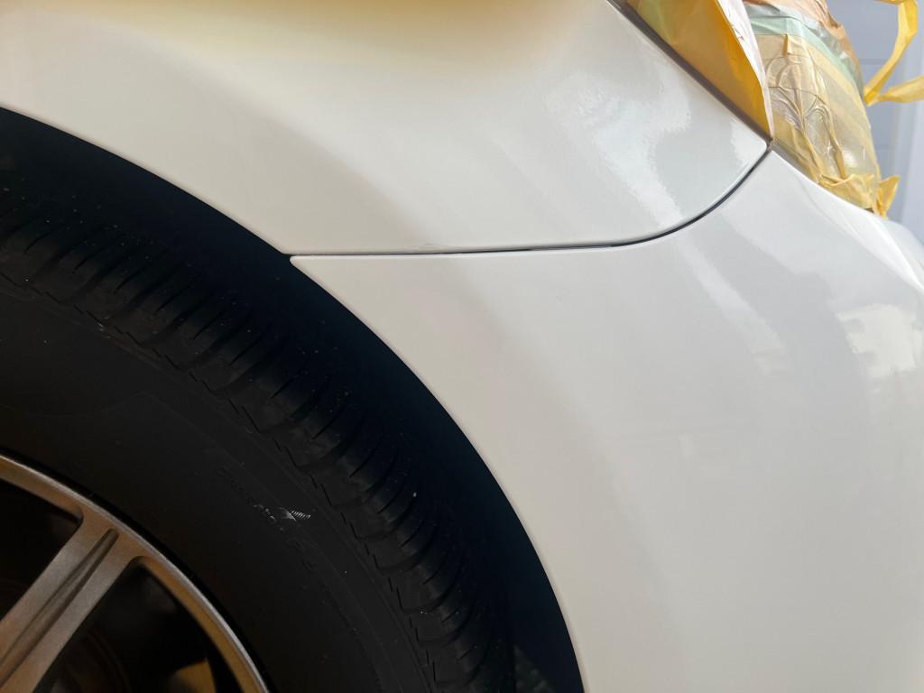  マークＸ 線キズ修理後