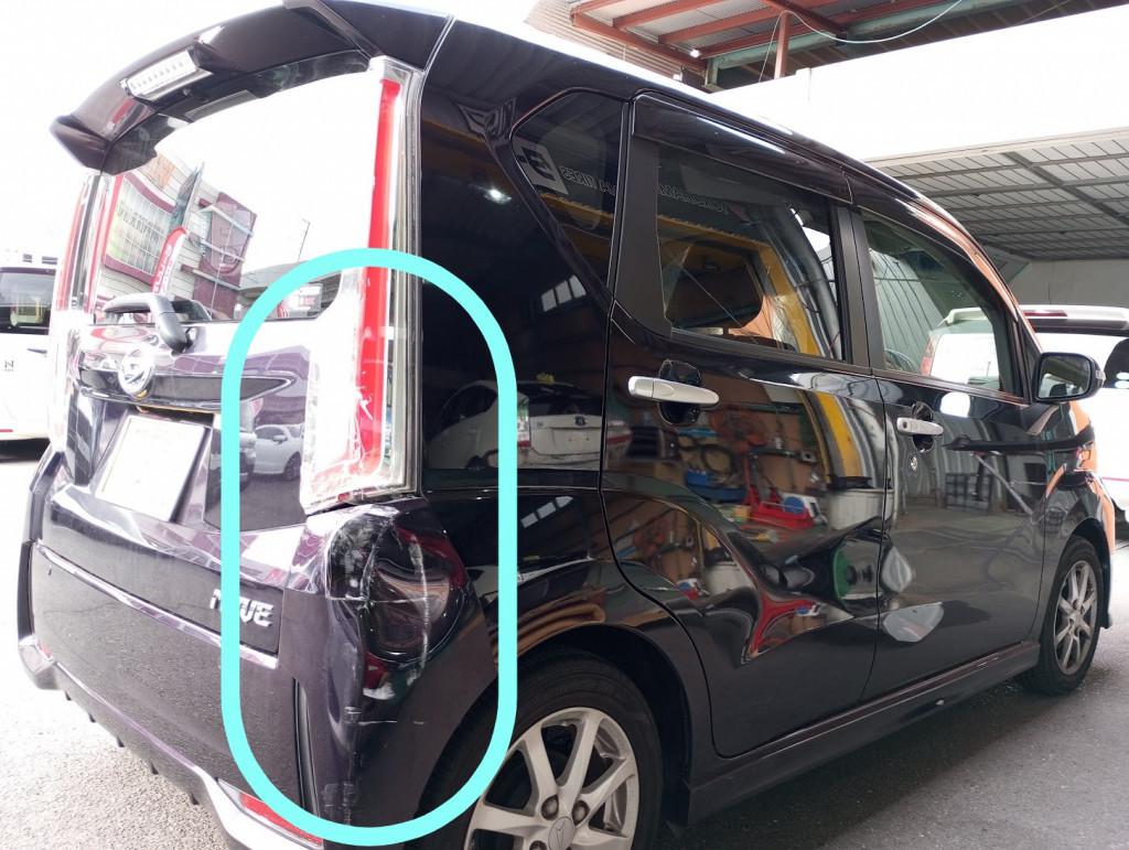  ムーヴ エグレ修理前