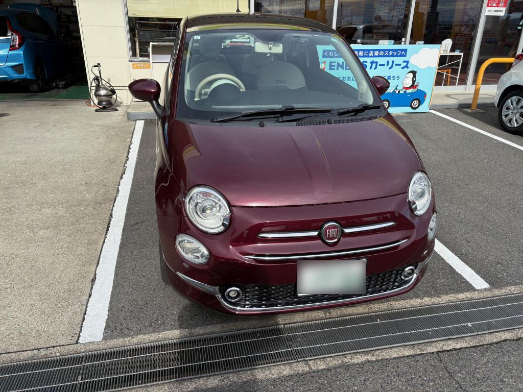 フィアット フィアット　５００Ｃ フェンダー へこみ