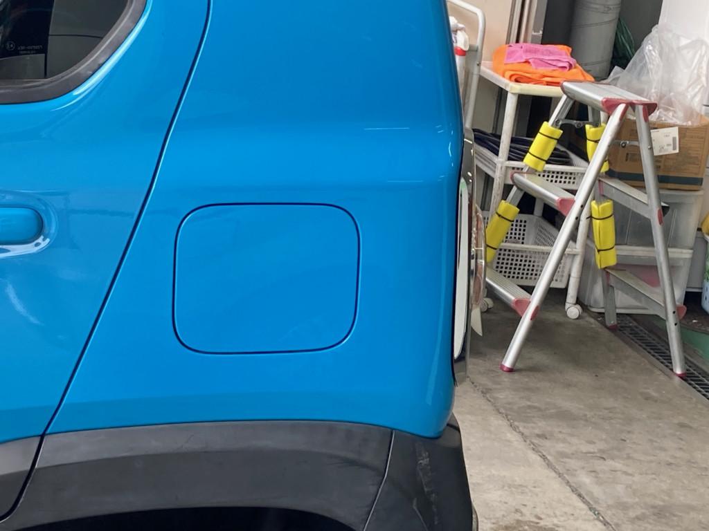  ハスラー へこみ修理後
