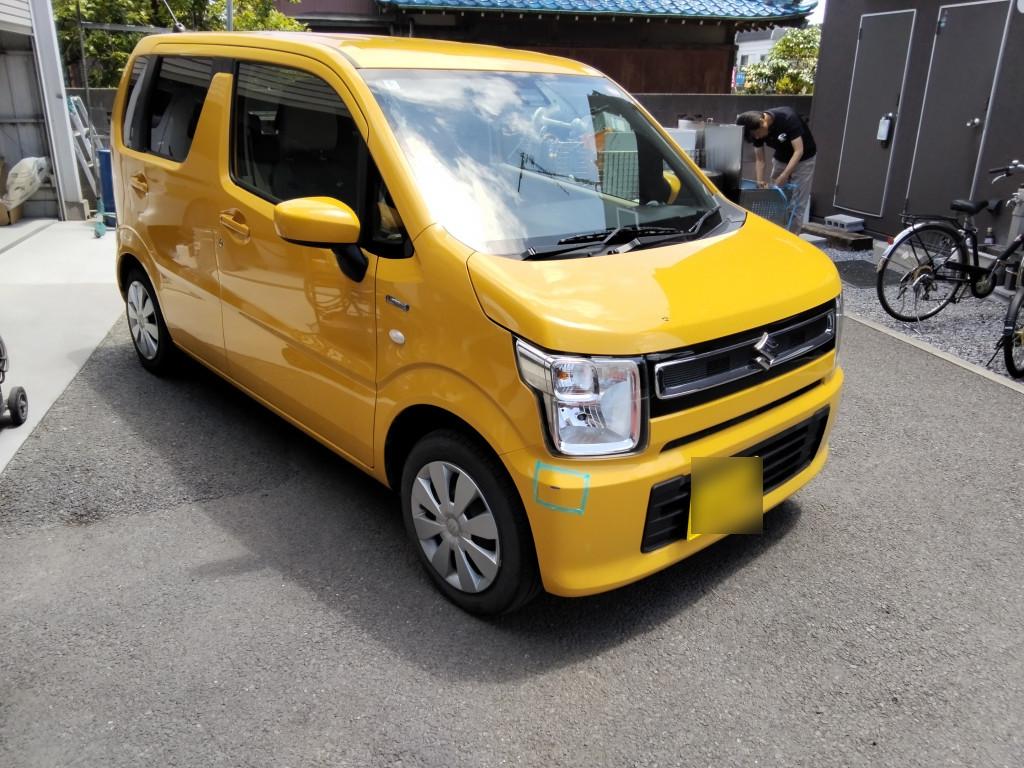 スズキ ワゴンＲ バンパー エグレ
