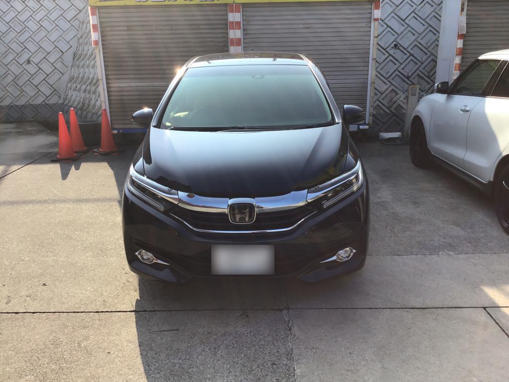 ホンダ フィット　シャトル ハッチバック へこみ