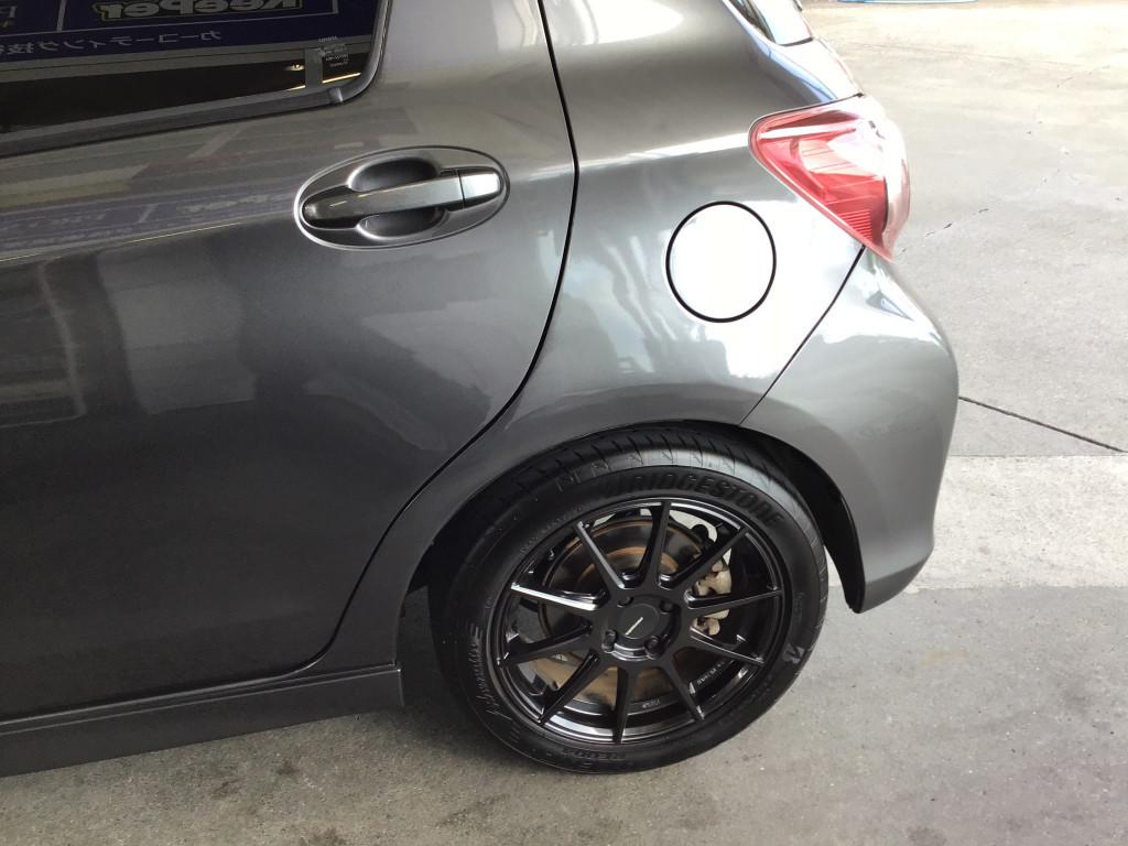 After repair フェンダー へこみ トヨタ ヴィッツ
