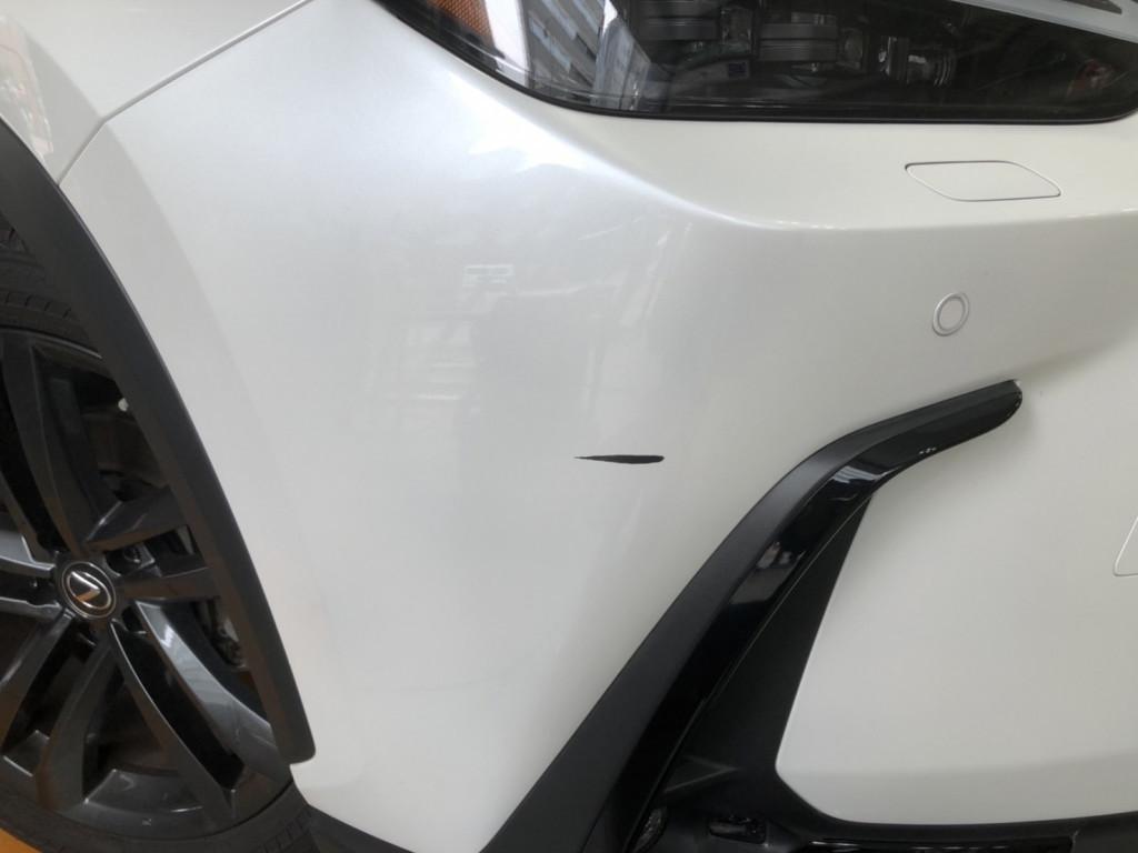  レクサス　ＮＸ４５０ｈ＋ エグレ修理前