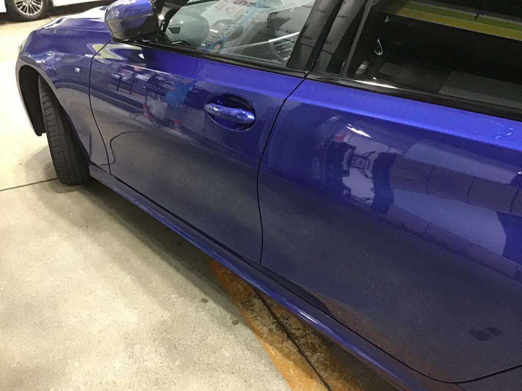 ＢＭＷ　３シリーズ へこみ修理後