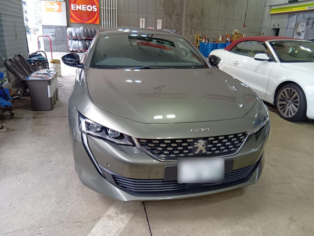 プジョー プジョー　５０８ ドア へこみ