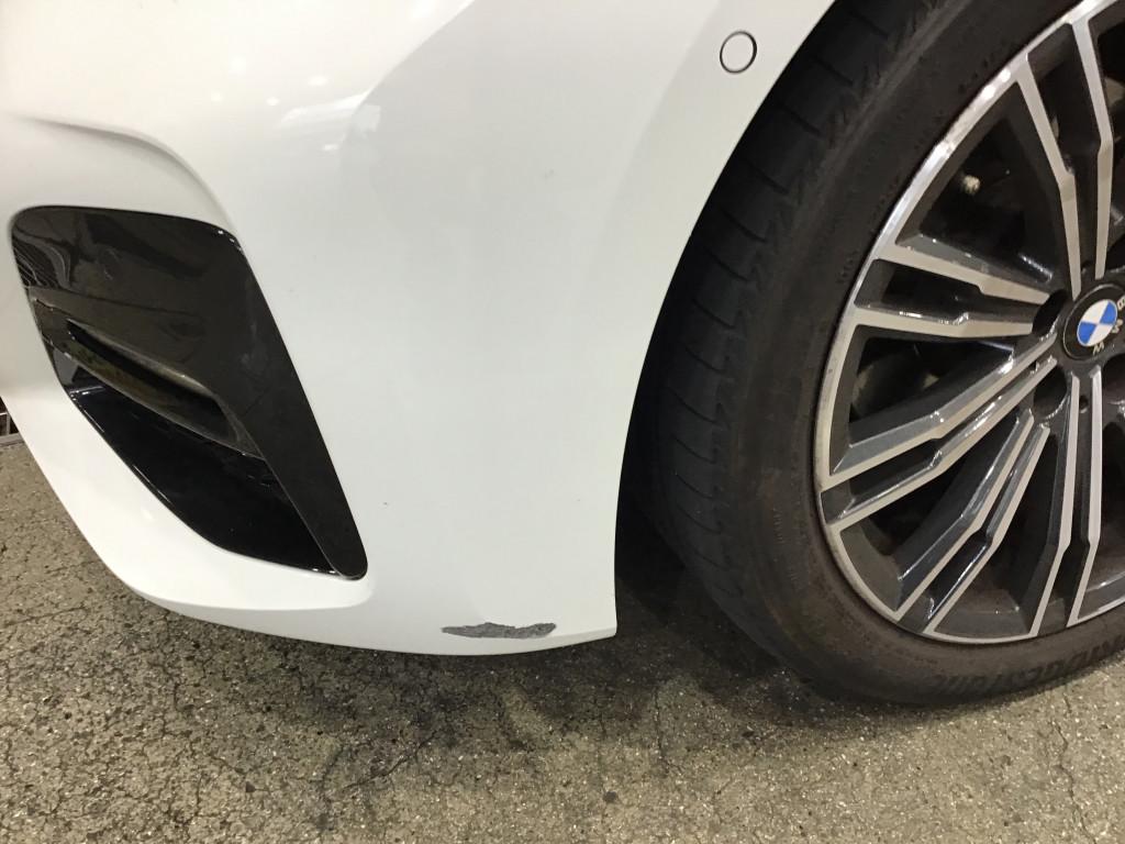 ＢＭＷ　３シリーズ エグレ修理前