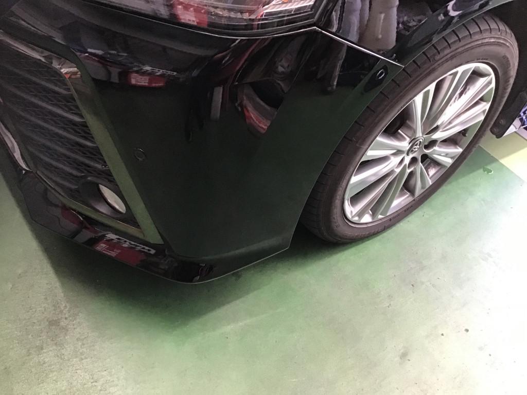 After repair バンパー エグレ トヨタ ヴェルファイア