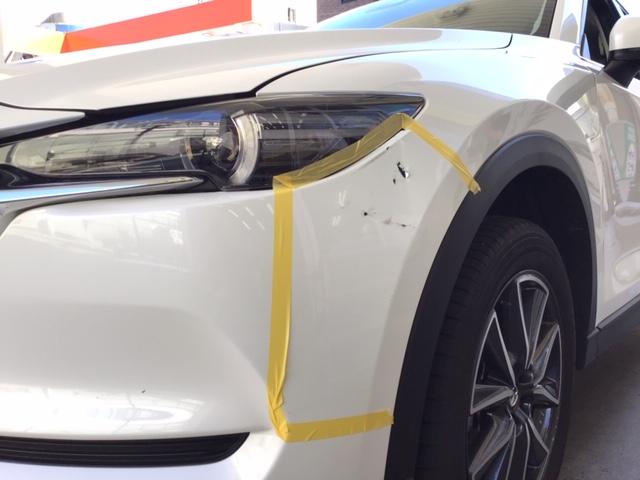  ＣＸ－５ エグレ修理前