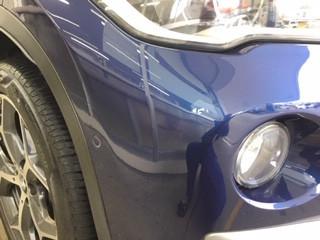  ＢＭＷ　Ｘ１ 線キズ修理後
